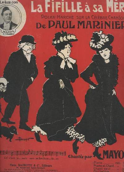 LA FIFILLE A SA MERE - POLKA MARCHE POUR PIANO.