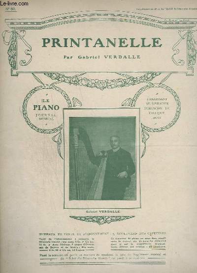 PRINTANELLE + VALSE - PIANO - N80.