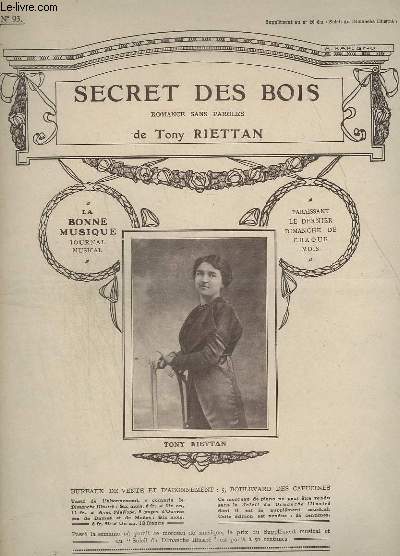 SECRET DES BOIS - ROMANCE SANS PAROLES POUR PIANO + DANDY STEP - ONE OR TWO STEP FOR PIANO - N93.