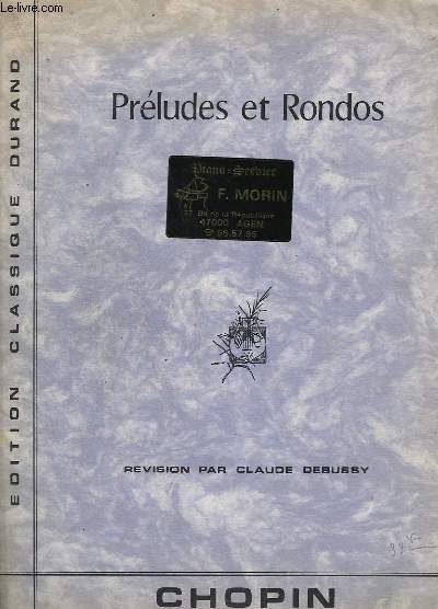 PRELUDES ET RONDOS - PIANO.