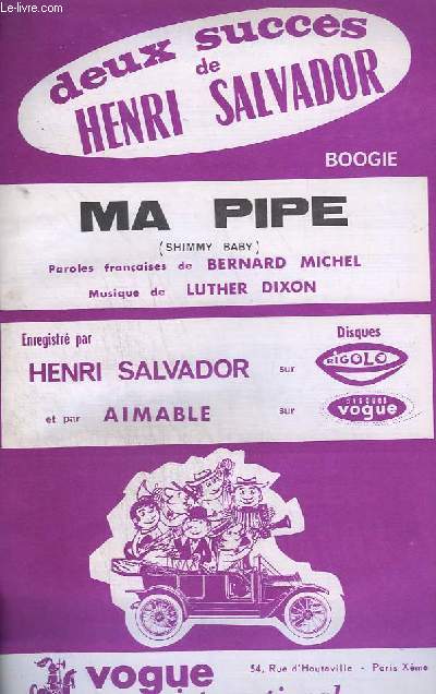 MA PIPE + LE PINGOUIN - CONTREBASSE / GUITARE + PIANO + ACCORDEON / VIOLON / CHANT + 1 TROMPETTE SIB + 2 TROMPETTE SIB + 1 SAXO ALTO MIB / CLARINETTE SIB + 2 SAXO TENOR SIB + 3 SAXO ALTO MIB + TROMBONE.