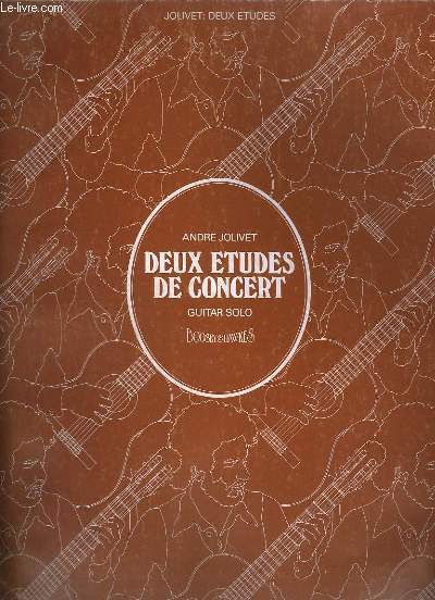 DEUX ETUDES DE CONCERT POUR GUITARE.