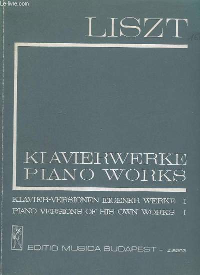 KLAVIERWERKE / PIANO WORKS - VOL.1.