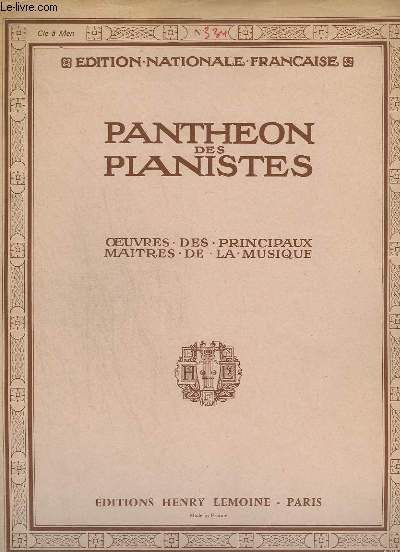 SONATES POUR PIANO - N334 : EN RE.