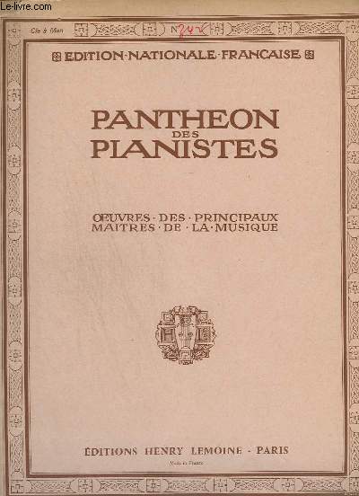 SONATES POUR PIANO - N342 : EN FA.