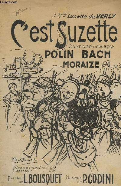 C'EST SUZETTE - CHANSON MARCHE.