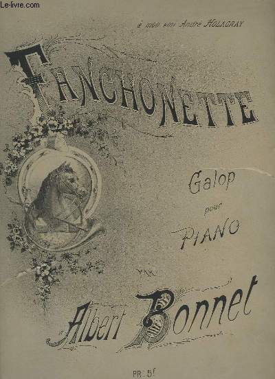 FANCHONETTE - POUR PIANO.