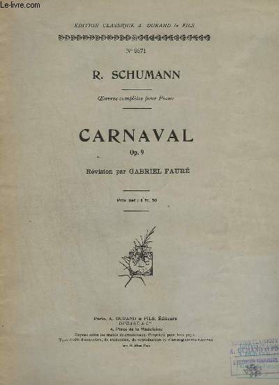 CARNAVAL - OP.9 - N9371.