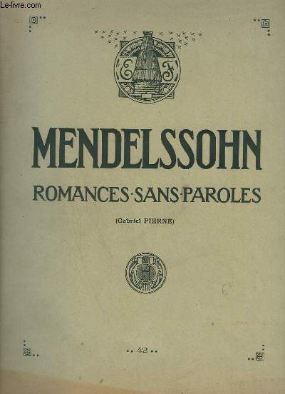 ROMANCES SANS PAROLES.