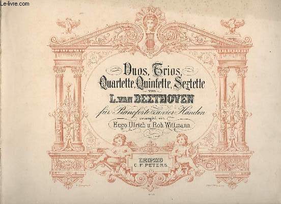 DUOS, TRIOS, QUARTETTE, QUINTETTE, SERTETTE..