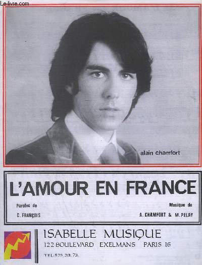 L'AMOUR EN FRANCE - PIANO + CHANT.