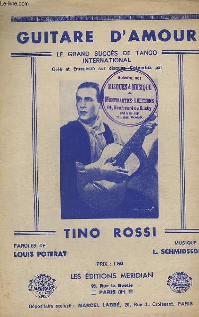 GUITARE D'AMOUR - CHANT.