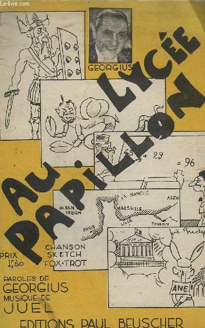 AU LYCEE PAPILLON - CHANSON SKETCH.