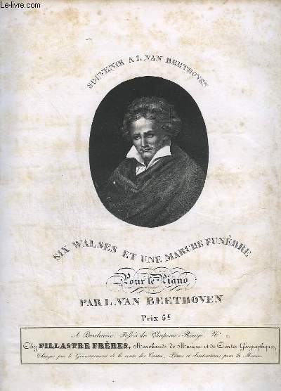 6 VALSES ET UNE MARCHE FUNEBRE POUR LE PIANO.