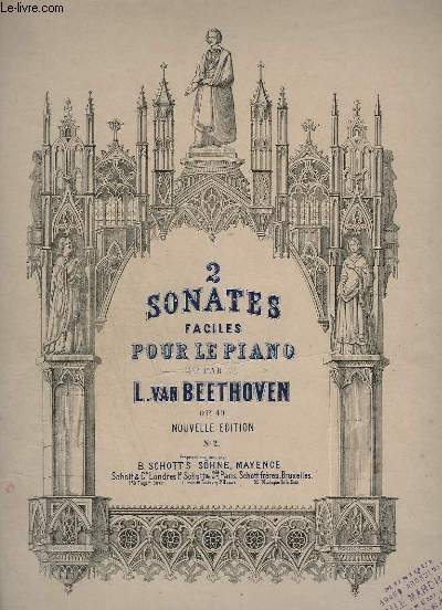 2 SONATES FACILES POUR LE PIANO - OP.49 - SONATE N2.