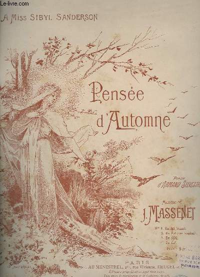 PENSEE D'AUTOMNE - PIANO ET CHANT.