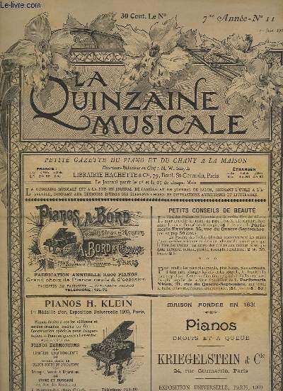 LA QUINZAINE MUSICALE N11 - UNGARIA + ET S'IL REVENAIT UN JOUR.