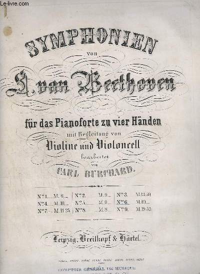 SYMPHONIEN N6 M.10 - FUR PIANOFORTE ZU VIER HANDEN.