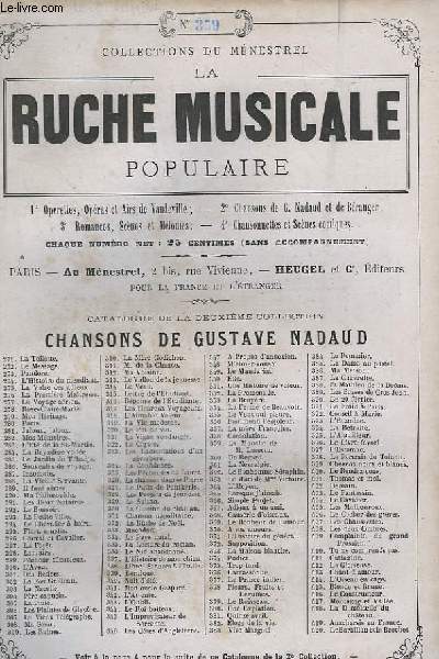 LA ROCHE MUSICALE POPULAIRE - N359 : LA MOUCHE DE MR LETORTU - CHANT ET GUITARE.