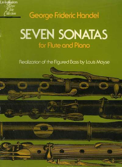 SEVEN SONATAS FOR FLUTE AND PIANO.