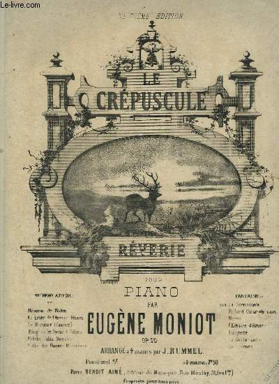 LE CREPUSCULE - REVERIE POUR PIANO.