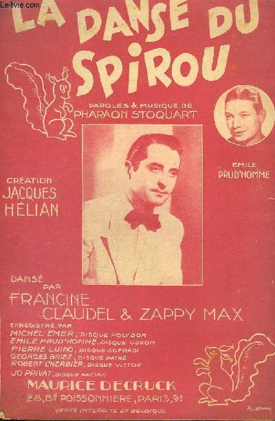 LA DANSE DU SPIROU - CHANT.