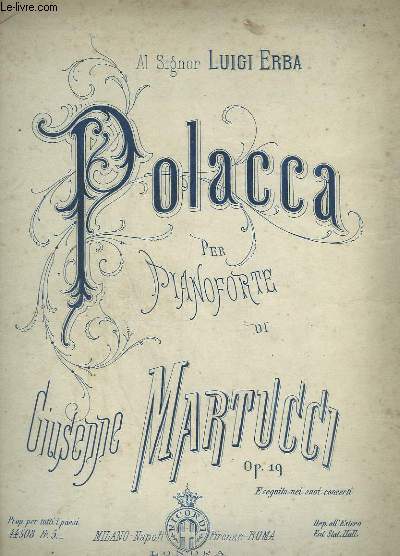 POLACCA - PER PIANOFORTE - OP.19.