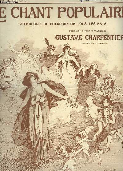 LE CHANT POPULAIRE N 1645 : LA BELLE BARBIERE - PIANO ET CHANT.