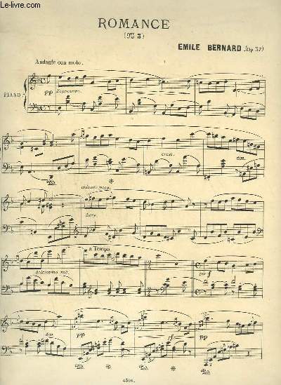 ROMANCE - N3 POUR PIANO.