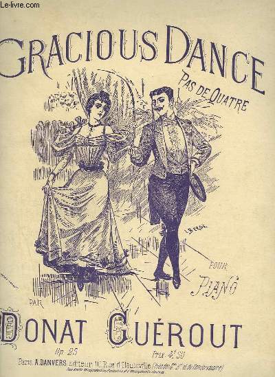GRACIOUS DANCE - PAS DE QUATRE POUR PIANO.