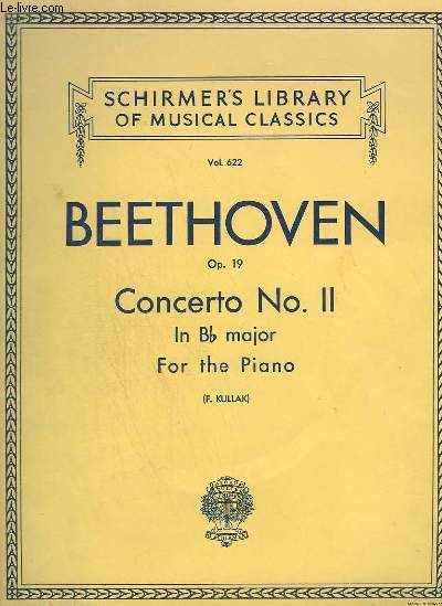 CONCERTO N2 - IN BB MAJOR FOR THE PIANO.