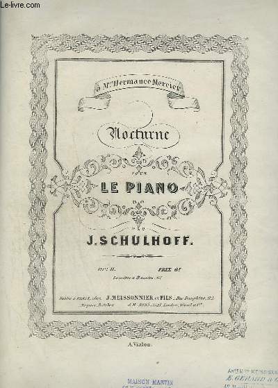NOCTURNE POUR PIANO - OP.11.