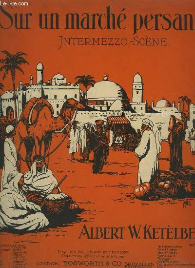 SUR UN MARCHE PERSAN / AUF EINEM PERSISCHEN MARKT - INTERMEZZO SCENE POUR VIOLINO.