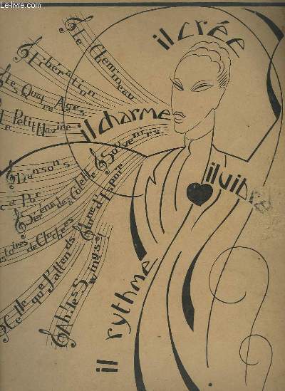 LES CHANSONS D'ANDRE BRETEUIL : LIBERATION + LE CHEMIBEAU + LUNE D'ESPOIR + HISTOIRES DE CLOCHERS + CHANSONS DES QUATRE AGES + DANSONS + C'EST CELLE QUE J'ATTENDS + PIC ET POC + SERENADE A COLETTE + AH ! LES SWINGS + SOUVENIRS + LE PETIT NAVIRE.