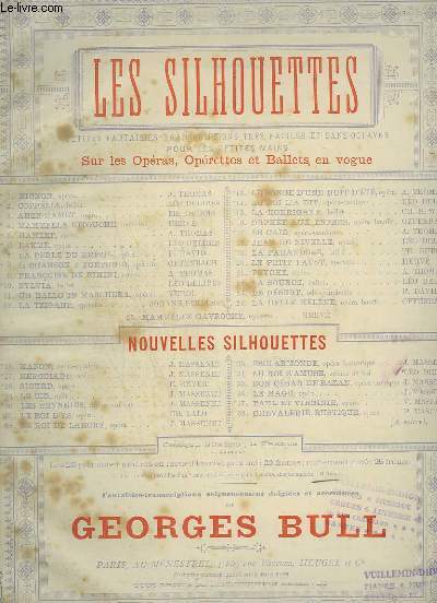 LES SILHOUETTES - N28 : SIGURD POUR PIANO.