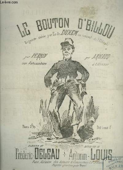 LE BOUTON D'BILLOU - PIANO ET CHANT.