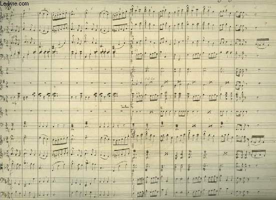 PARTITION MANUSCRITE : PUR LOUIS XV - MENUET POUR FLUTES + HAUTBOIS + CLARINETTE SIB + BASSONS + CORS FA + CORNET A PISTONS SIB + TROMBONES + TAMBOUR ET TRIANGLE + CIMBALES FA EN UT + 1 & 2 VIOLONS + ALTOS + VIOLONCELLE + CONTRE BASSE.