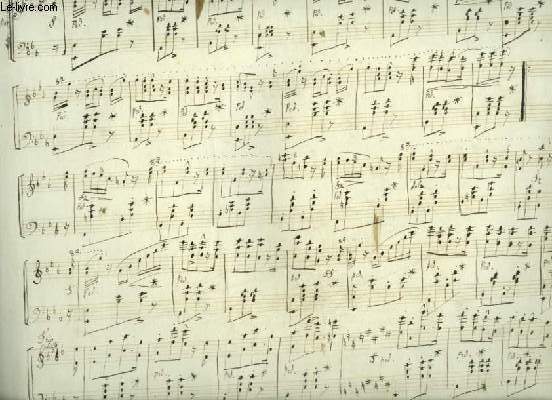 PARTITIONS MANUSCRITES : ALBERTINA + CAMELIA POLKA + VALSE + GALOPADE + LIPUNBIRFI LUFT + APOLLO + PHILOMELEN WALZER + FORTUNA.