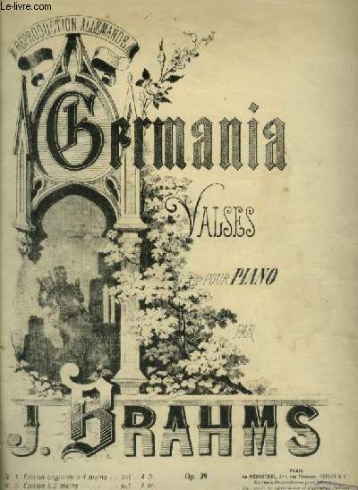 GERMANIA - VALSES POUR PIANO.