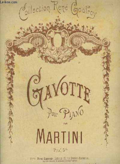 GAVOTTE POUR PIANO.