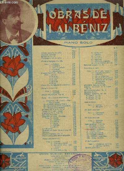 SUITE ESPAGNOLES N3 : SEVILLA - POUR PIANO - OBRAS DE I. ALBENIZ.