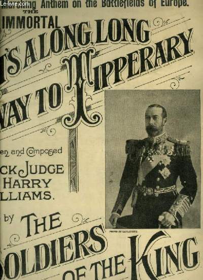 IT'S LONG, LONG WAY TO TIPPERARY - PIANO + VOICE.