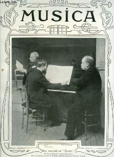 MUSICA - N44 : MAI 1906 - Chronique du mois + Beethoven jug par Berlioz + Le 