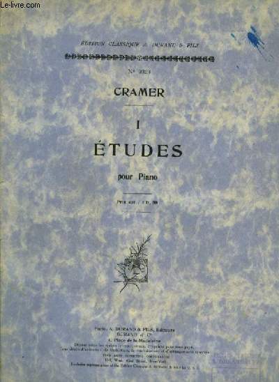 I ETUDES - POUR PIANO
