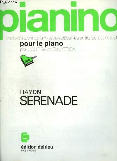 PIANINO N9 : SERENADE.