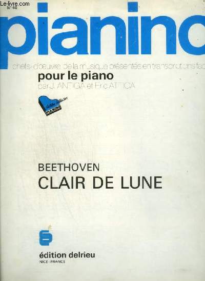 PIANINO N°40 : CLAIR DE LUNE.