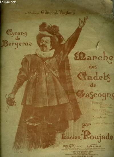 MARCHE DES CADETS DE GASCOGNE - POUR PIANO.