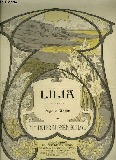 LILA - PAGE ALBUM POUR PIANO.