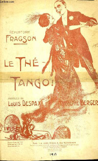 LE THE-TANGO ! - REPERTOIRE FRAGSON