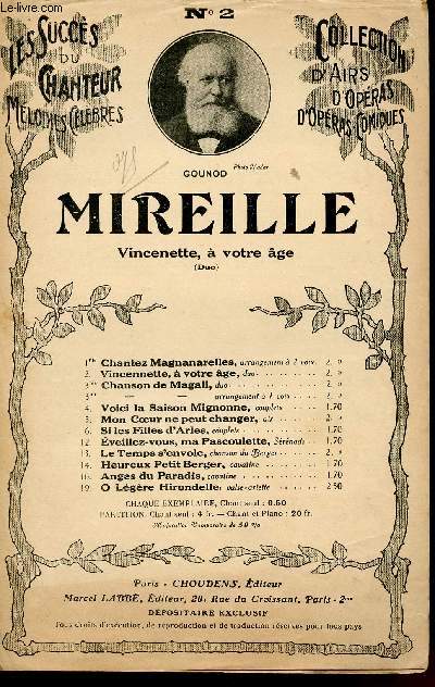 MIREILLE - OPERA EN 3 ACTES - N2